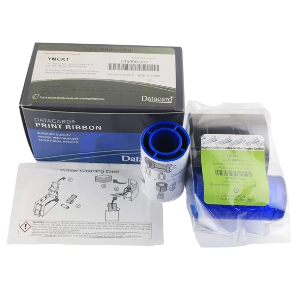 Cinta Entrust Datacard 535000-003-LA - Color YMCKT CP Series (500 impresiones)